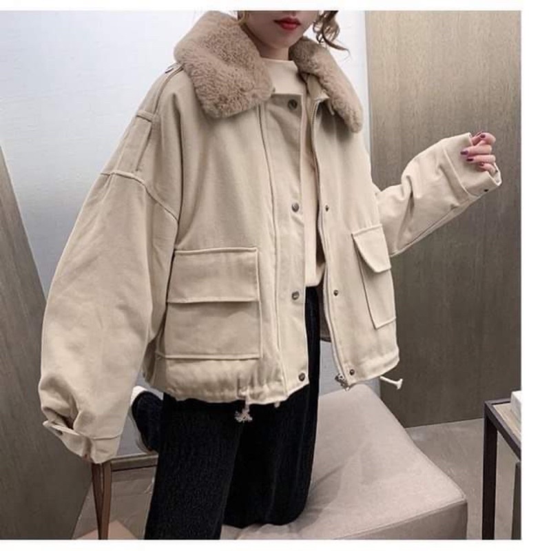 áo khoác lót lông