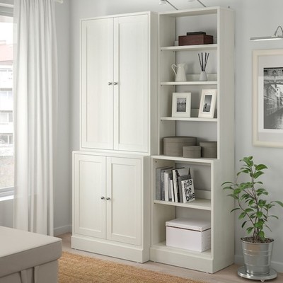 BODO, COMBO Kệ kệ để đồ kết hợp tủ kệ để đồ đồ dùng, 142x47x212cm, kệ gỗ tủ gỗ Scandi Home