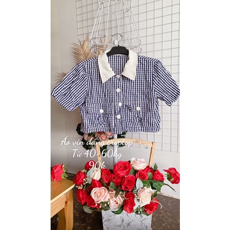 Áo vin dáng croptop