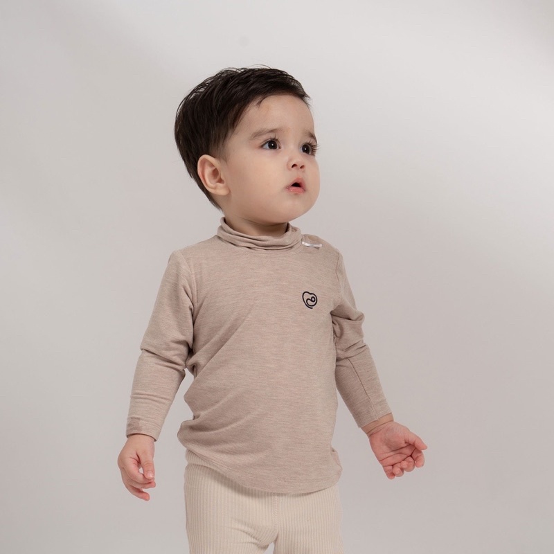 Áo cao cổ Bu mella