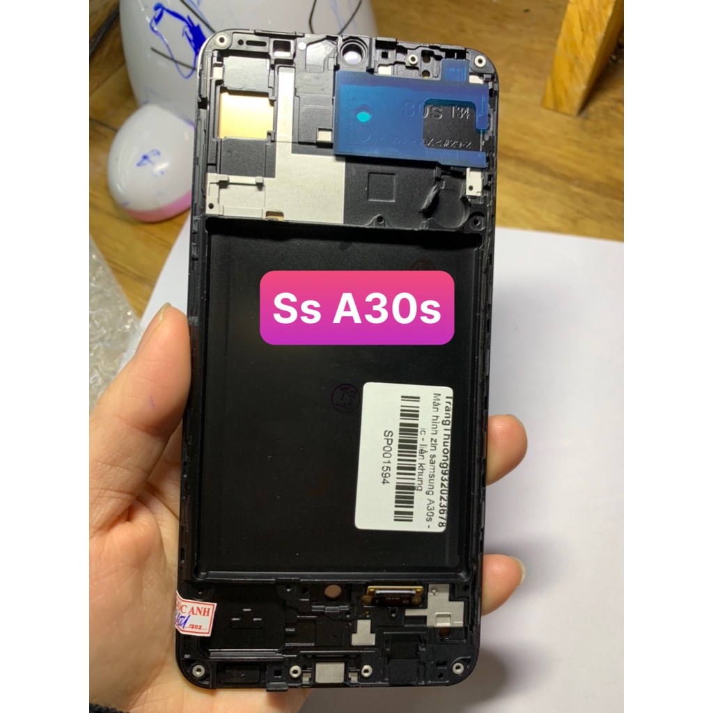 Màn hình zin IC790000 liền khung điện thoại sam sung a30s  có bảo hành kèm tặng tuýp keo t7000
