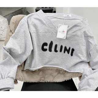 Sét áo sơ mi + áo croptop Celin