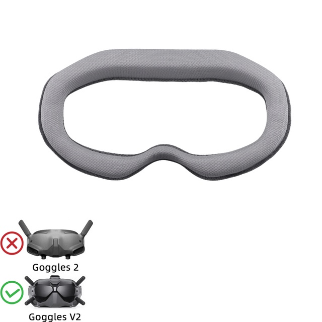 Miếng Lót Mắt Có Thể Điều Chỉnh Có Dây Đeo Đầu Cho DJI Avata FPV Kính 2 / V2 Bộ Thay Thế Tấm Mặt Cho DJI FPV Combo Acessories