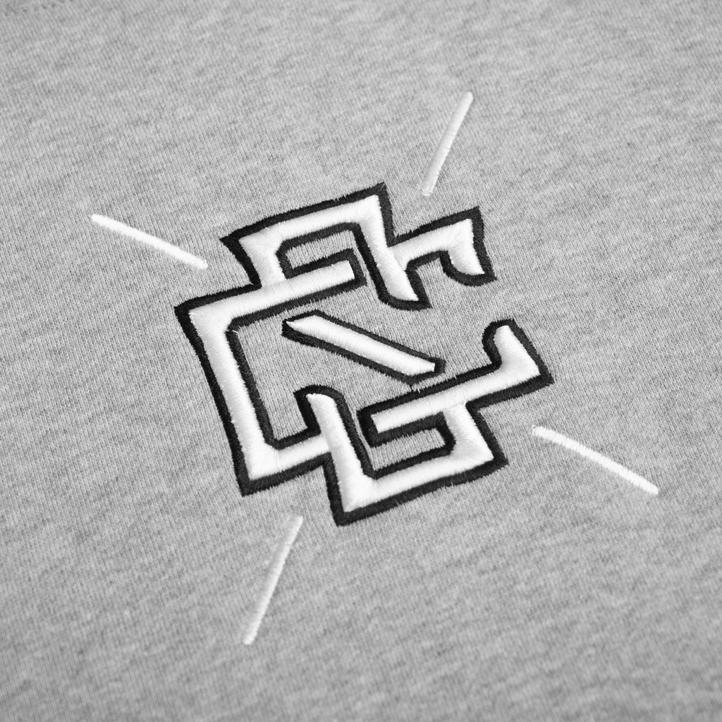 ÁO HOODIE LOGO XÁM