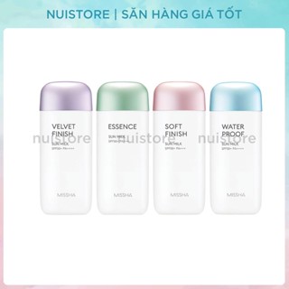 [ Hàng có sẵn ] Kem chống nắng Missha Soft finish sun milk SPF 50+/PA++++ 70m