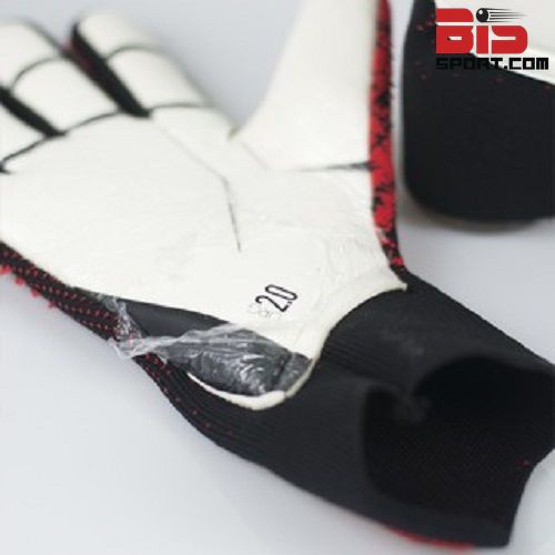 Găng Tay Thủ Môn Chuyên Nghiệp Adidas Predator Loại Gai Cao Cấp - Bắt Bóng Siêu Đỉnh - Màu Đỏ Đen