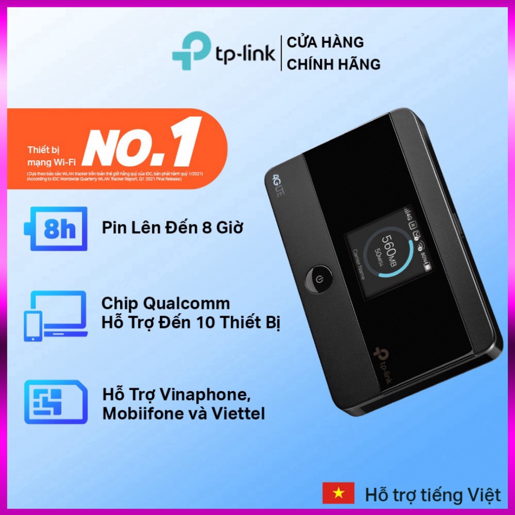 Bộ Phát Wifi Di Động TP-Link M7350 3G/4G LTE 150Mbps - sale giá tốt