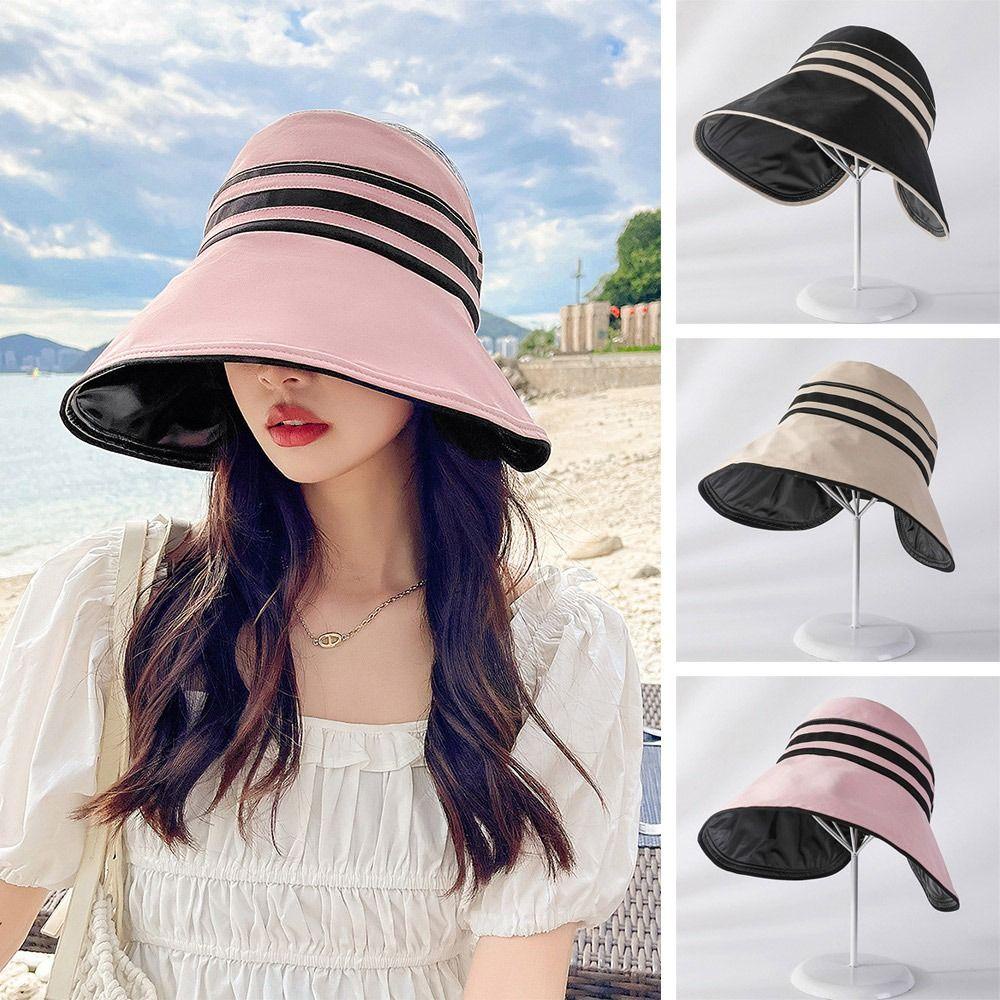 SUSANS Nón Tai Bèo Vành Rộng Chống Tia UV / Gió Có Thể Gấp Gọn Tiện Dụng