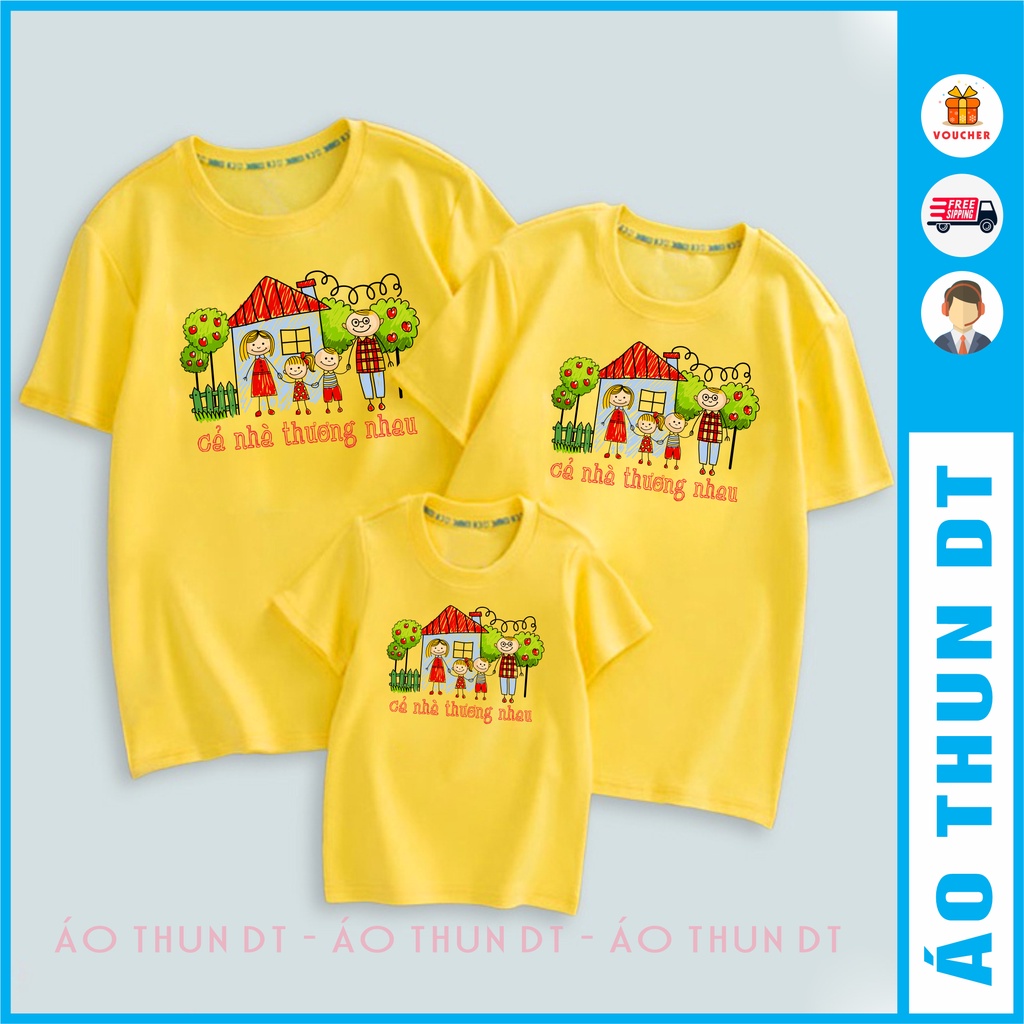 Áo thun in hình bé vẽ