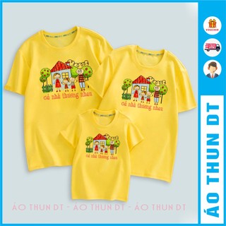 Áo thun in hình bé vẽ