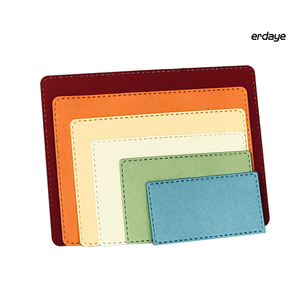 Khuôn Cắt Giấy Làm Từ Thép Carbon Hình Chữ Nhật Trang Trí Scrapbook