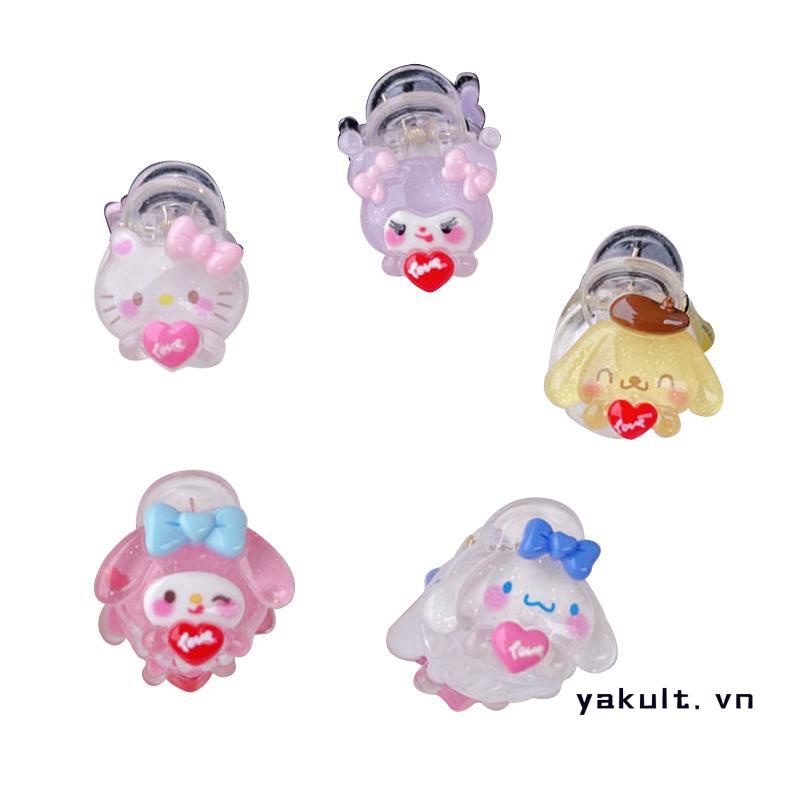 yakult SANRIO Kẹp Tóc Nhỏ Nhắn Hoạ Tiết Hoạt Hình Kulomi Nhật Bản Dễ Thương Xinh Xắn