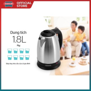 Ấm đun siêu tốc Sunhouse 1.8L