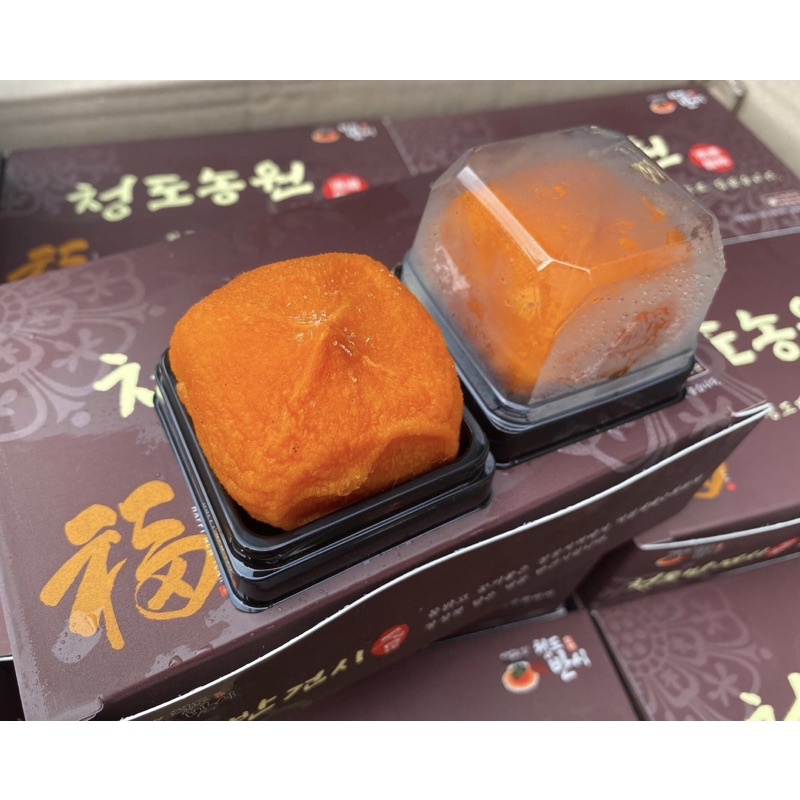 Hồng dẻo Hàn Quốc 1 hộp 6 trái to vip hàng chính ngạch siêu ngon