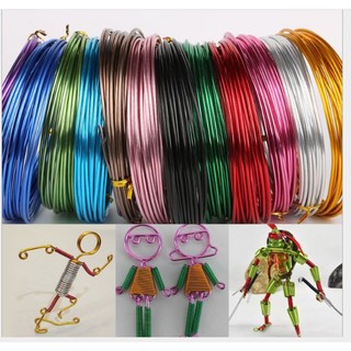 5m dây nhôm nhiều màu làm handmade