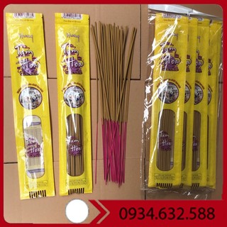 sx - Hương thắp bàn thờ thần tài - Nhang thơm cuốn tàn VIP 38cm - Chính hiệu TAM BẢO