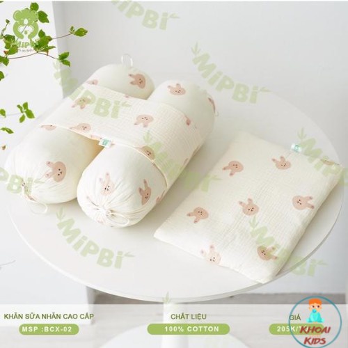Set gối chặn xô nhăn Mippi cho trẻ sơ sinh
