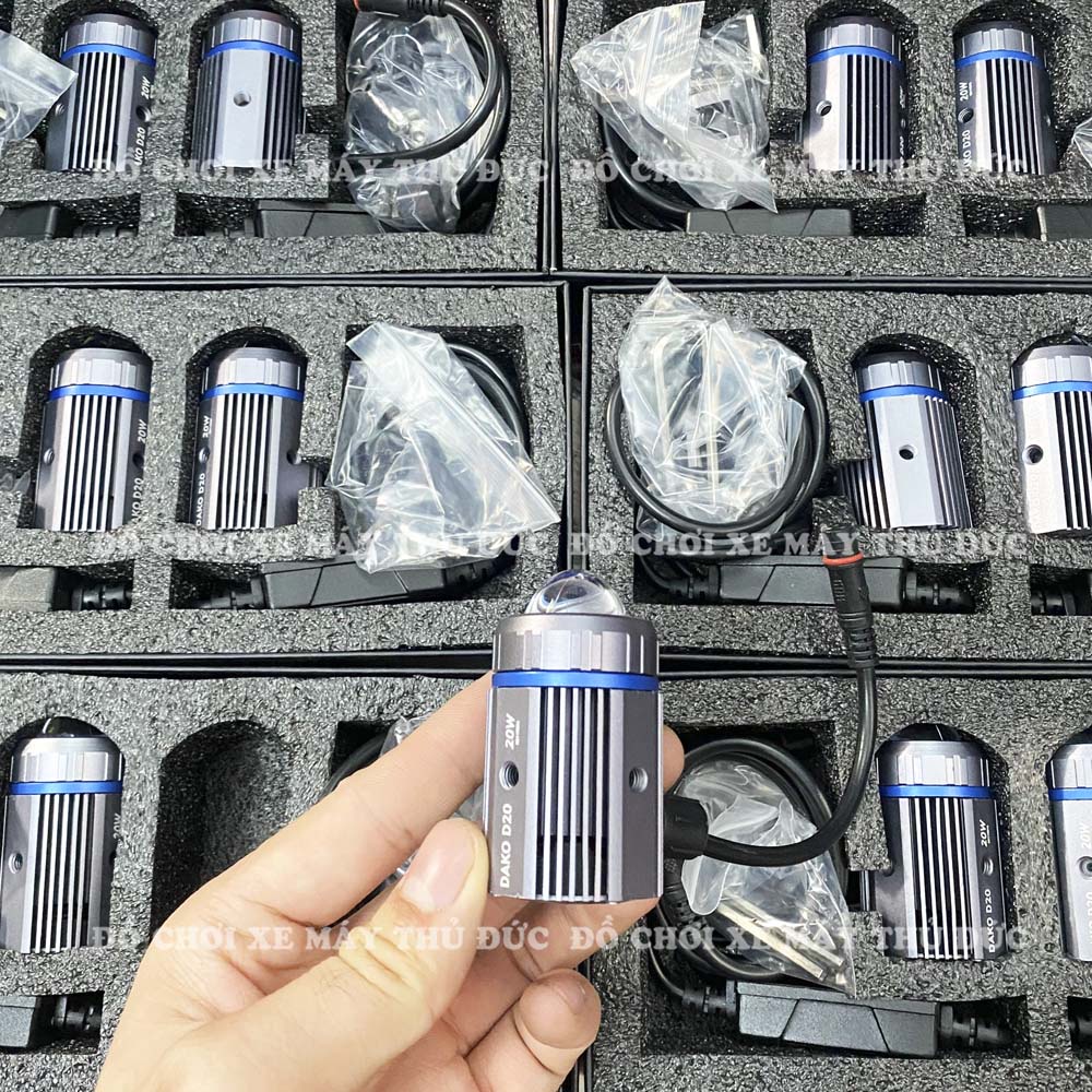 Đèn Trợ Sáng Mini Bi Cầu Chính hãng M10 - Dako Bảo hành 1 năm