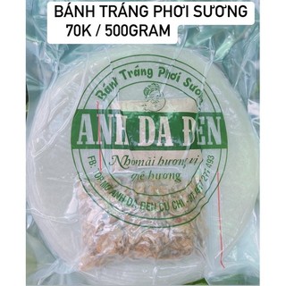 0.5kg Bánh Tráng Phơi Sương (Kèm muối, hành)