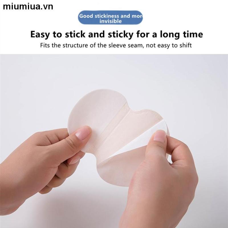 miumiuaCặp 2 Miếng dán thấm mồ hôi nách - Khử mùi hôi nách - Khô thoáng, thoải mái vùng nách