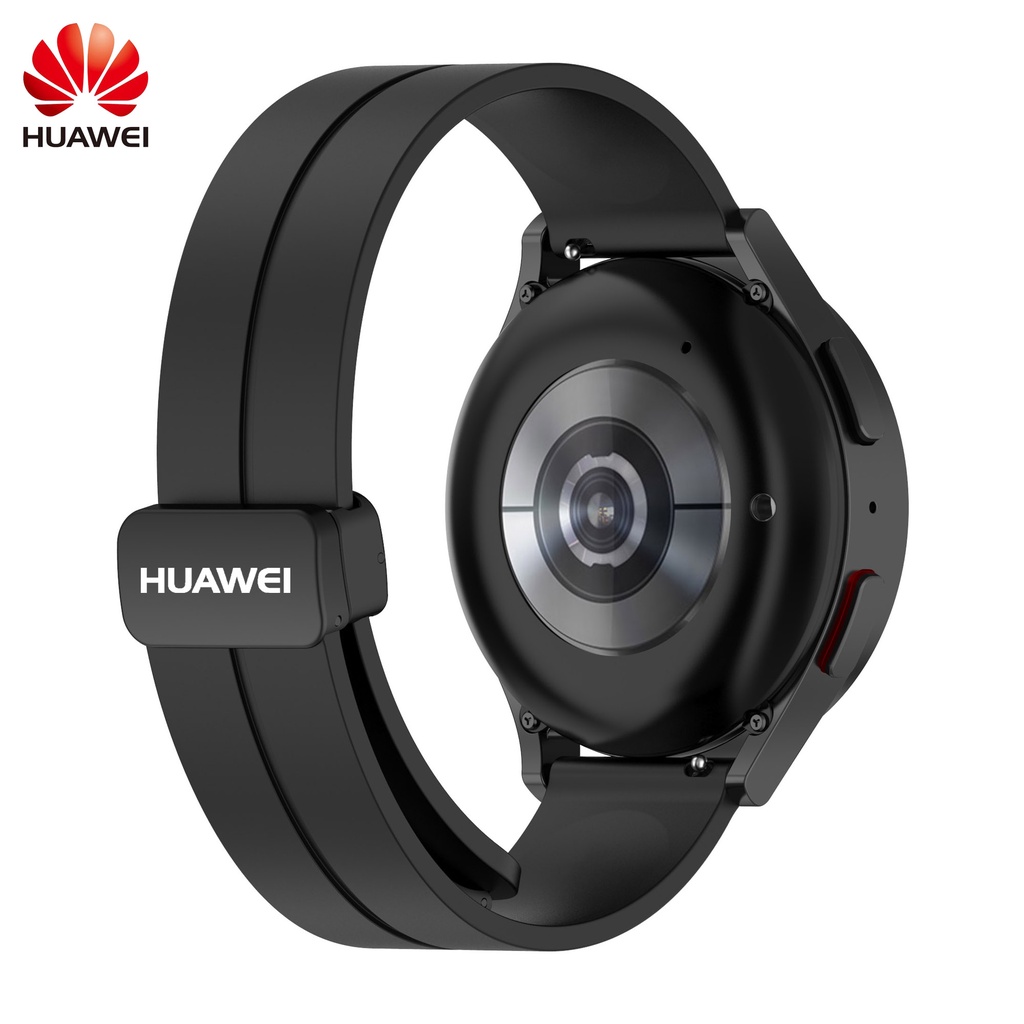 Phù Hợp Dây Đeo Bằng Silicon Từ Tính Cho huawei watch gt4 / gt3 / gt2 46mm / gt2 pro / watch3 pro / gt2e glory magic2 / gs3 / gs pro 22mm