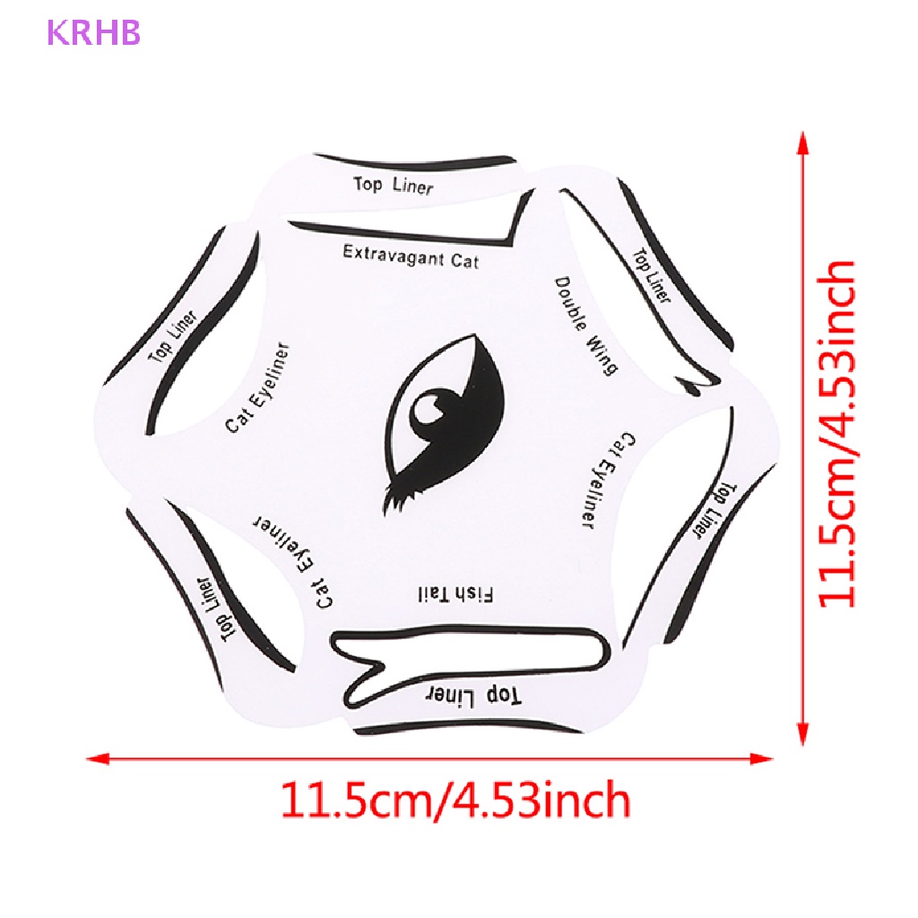 Khuôn Kẻ Mắt KRHB 6 Trong 1 Nhanh Chóng Tiện Dụng