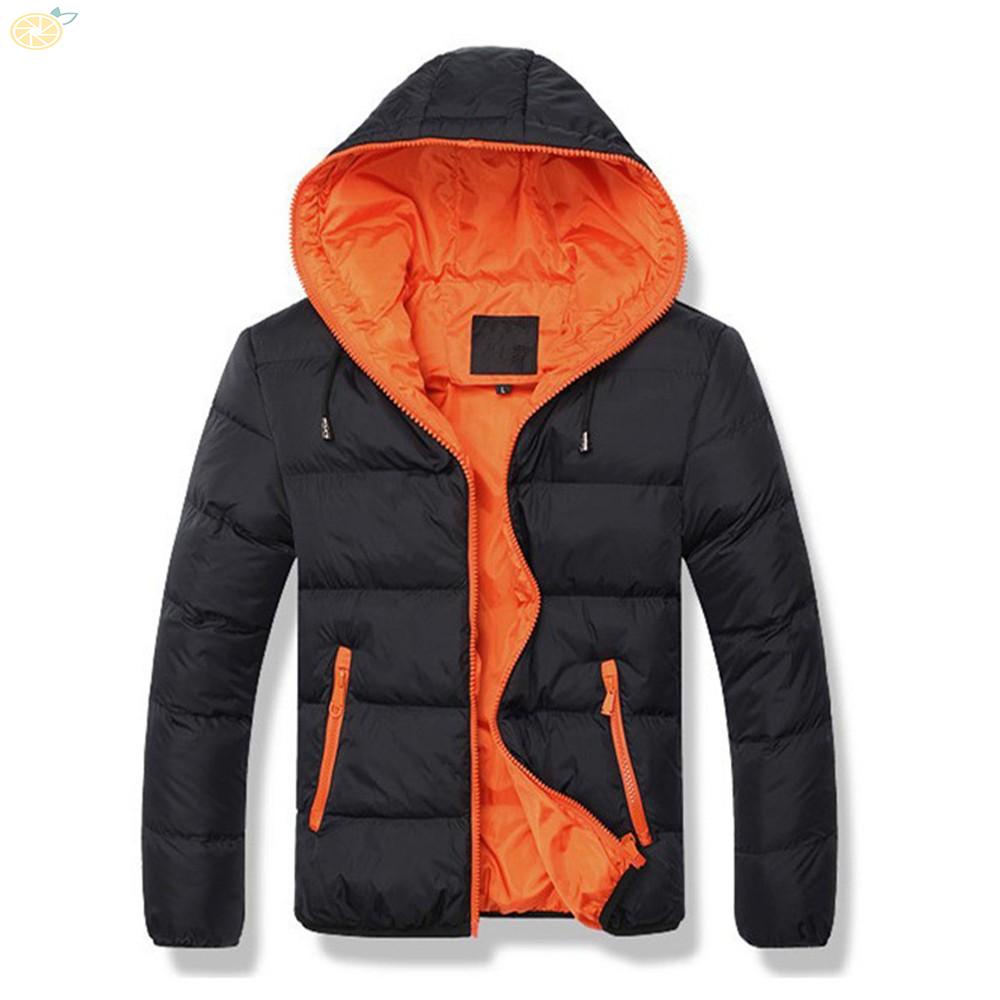 【VARSTR】Stylish Comfy Fashion Coat Jacket Outerwear Parka Men Plus Winter With