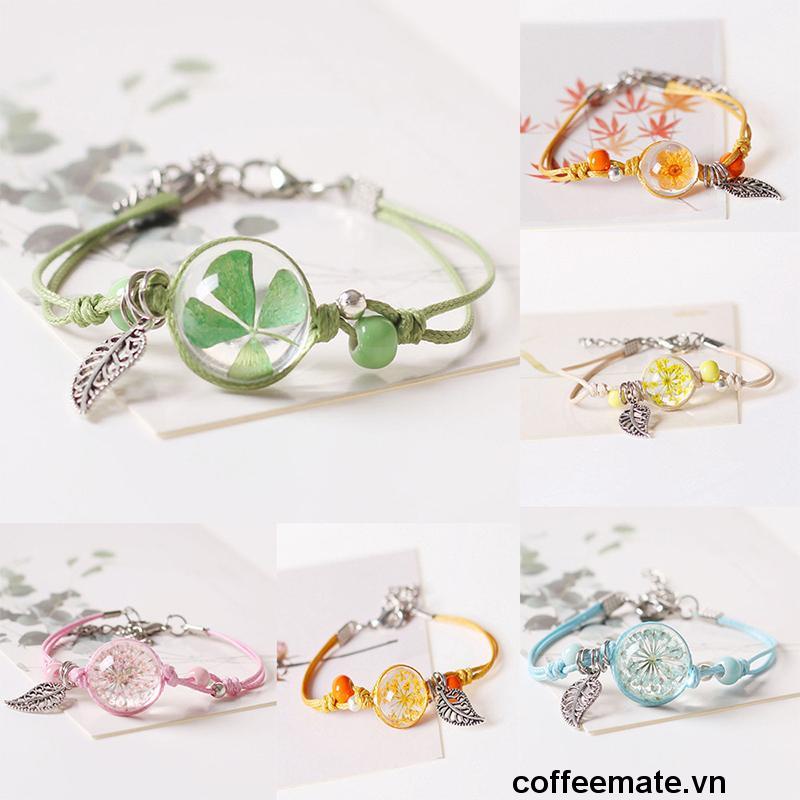 ⚡Vòng đeo tay bằng dây bện phối hạt gốm có thể điều chỉnh