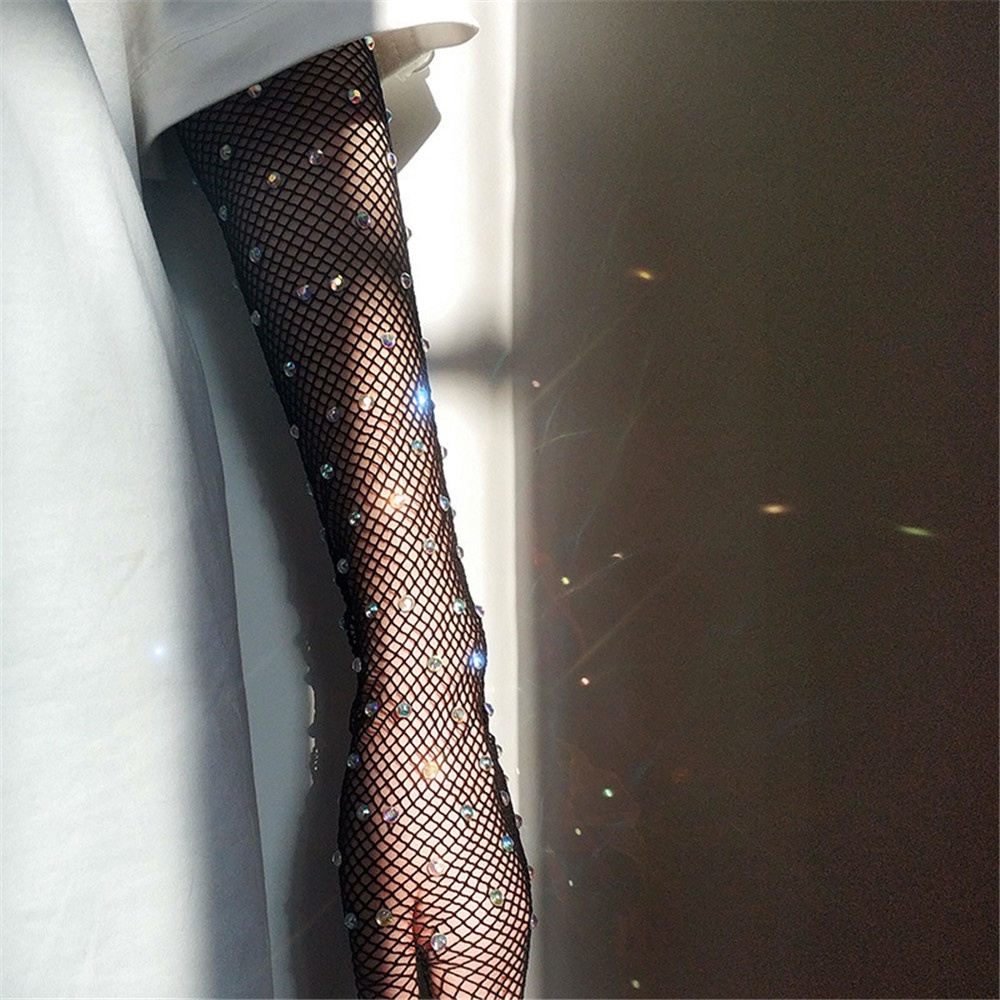 Găng Tay Lưới Dài Phối Ren Màu Đen Phong Cách Lolita Gợi Cảm