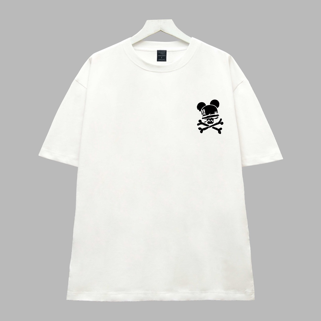 Áo thun BAD ĐẦU LÂU Dogo Store , Áo thun unisex nam nữ form rộng oversize chất liệu 100% Cotton