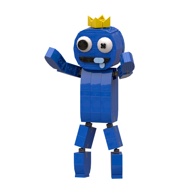 Moc Đồ Chơi Mô Hình Nhân Vật Hoạt Hình Monster Blue Man Blue Monster
