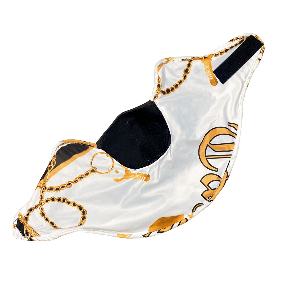 Mặt nạ local brand Destruction in hoạ tiết logo OTD màu đen - trắng