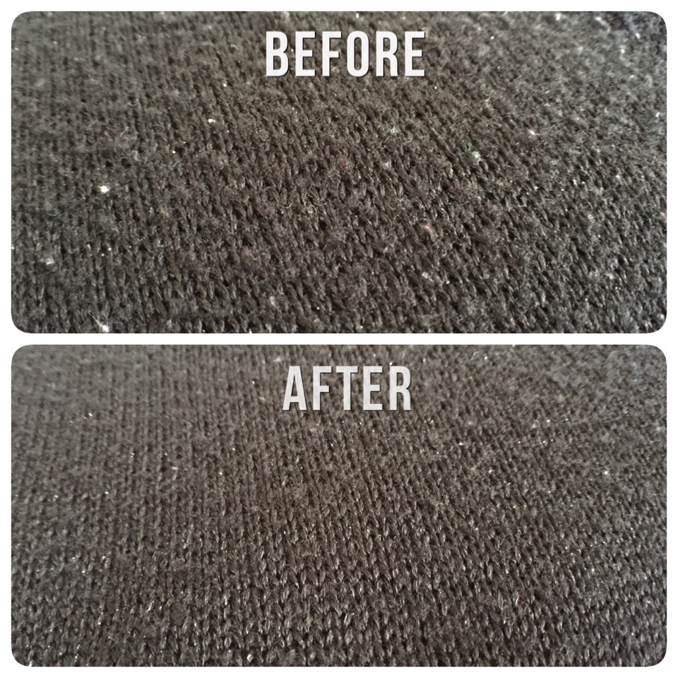 Máy cắt lông xù quần áo mini chính hãng Daiso Nhật Bản