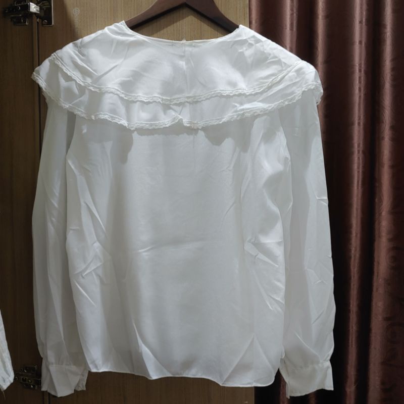 Áo sơmi trắng tiểu thư NEW