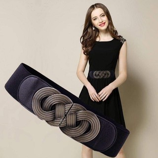 Dây nịt còng xanh ve hang dep re 6cm thắt lưng cho váy đai váy