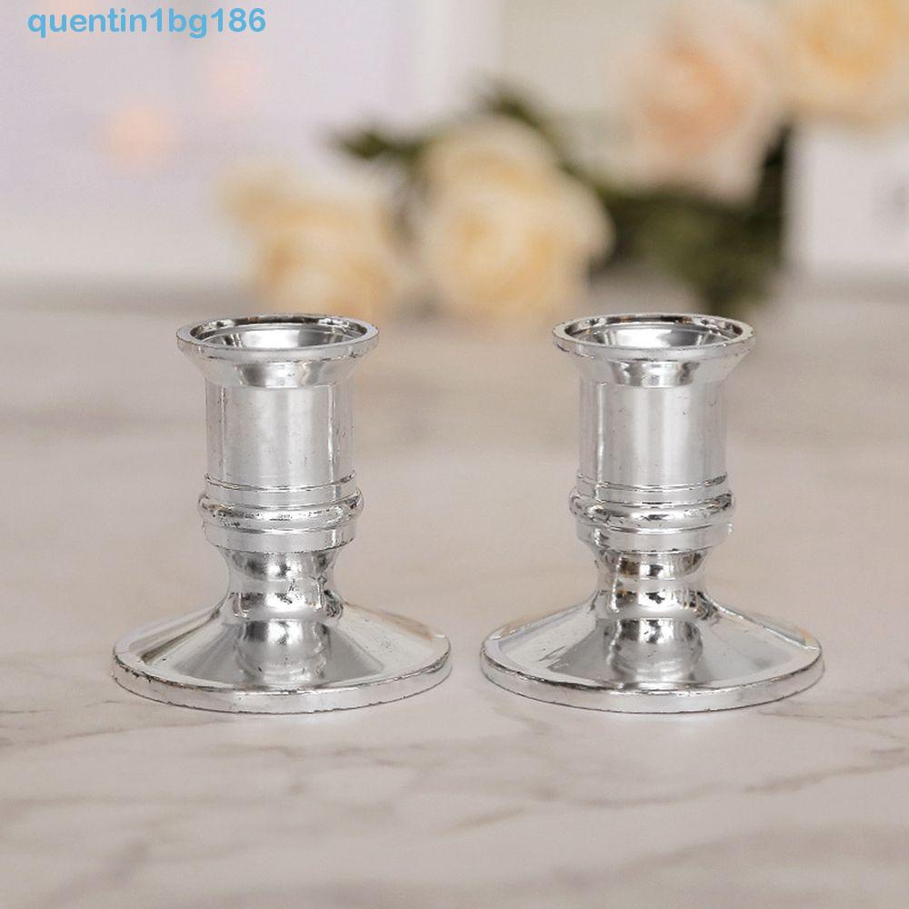 Chân Nến QUENTIN1BG Dùng Trang Trí Nhà Cửa|Đế Đèn Cầy Bằng Nhựa Chất Lượng Cao