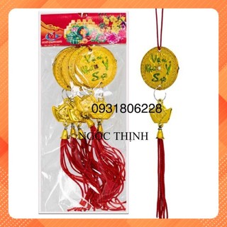 ĐỒ TREO TẾT DÂY ĐỒNG TIỀN 1 BỊCH 5 CÁI