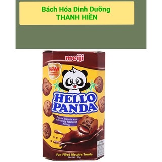 Meiji Bánh Hello Panda double chocolate 50g