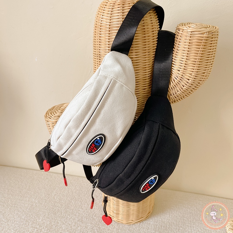 Túi Đeo Trước Ngực In Chữ Phong Cách Hàn Quốc Cho Bé