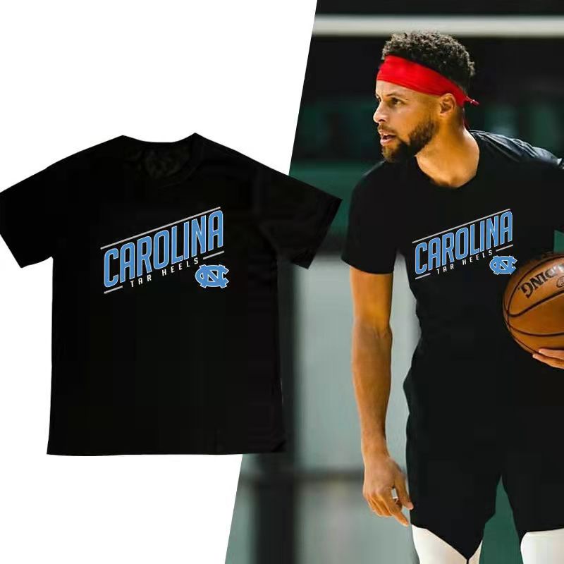 Duke University Duke Áo thun ngắn tay Top Nam dáng rộng thường ngày ncaa Bộ đồ tập bóng rổ Mùa hè Ph