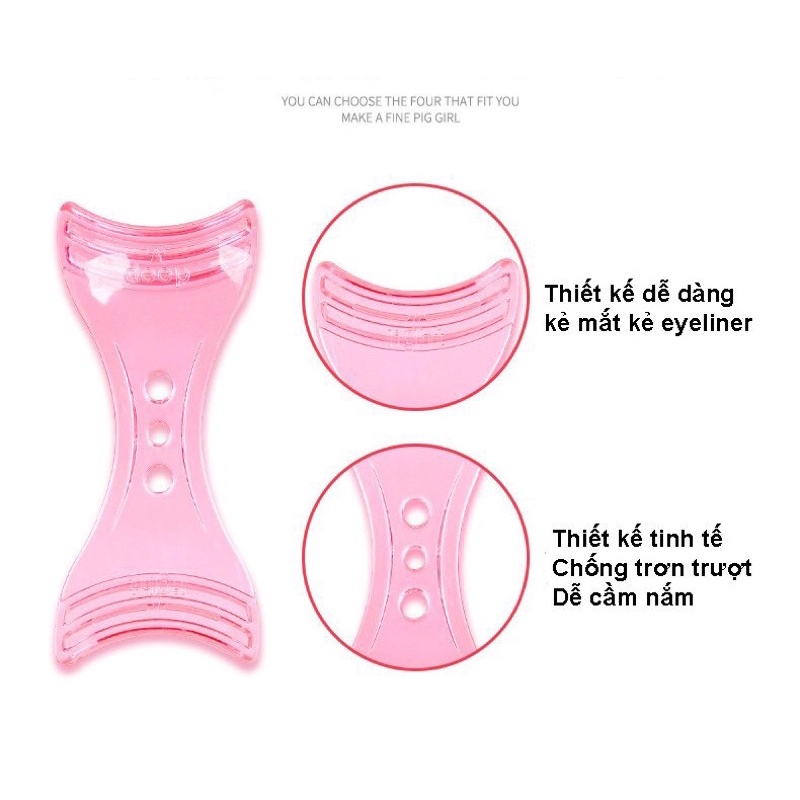 Dụng cụ hỗ trợ chải mascara và kẻ mắt