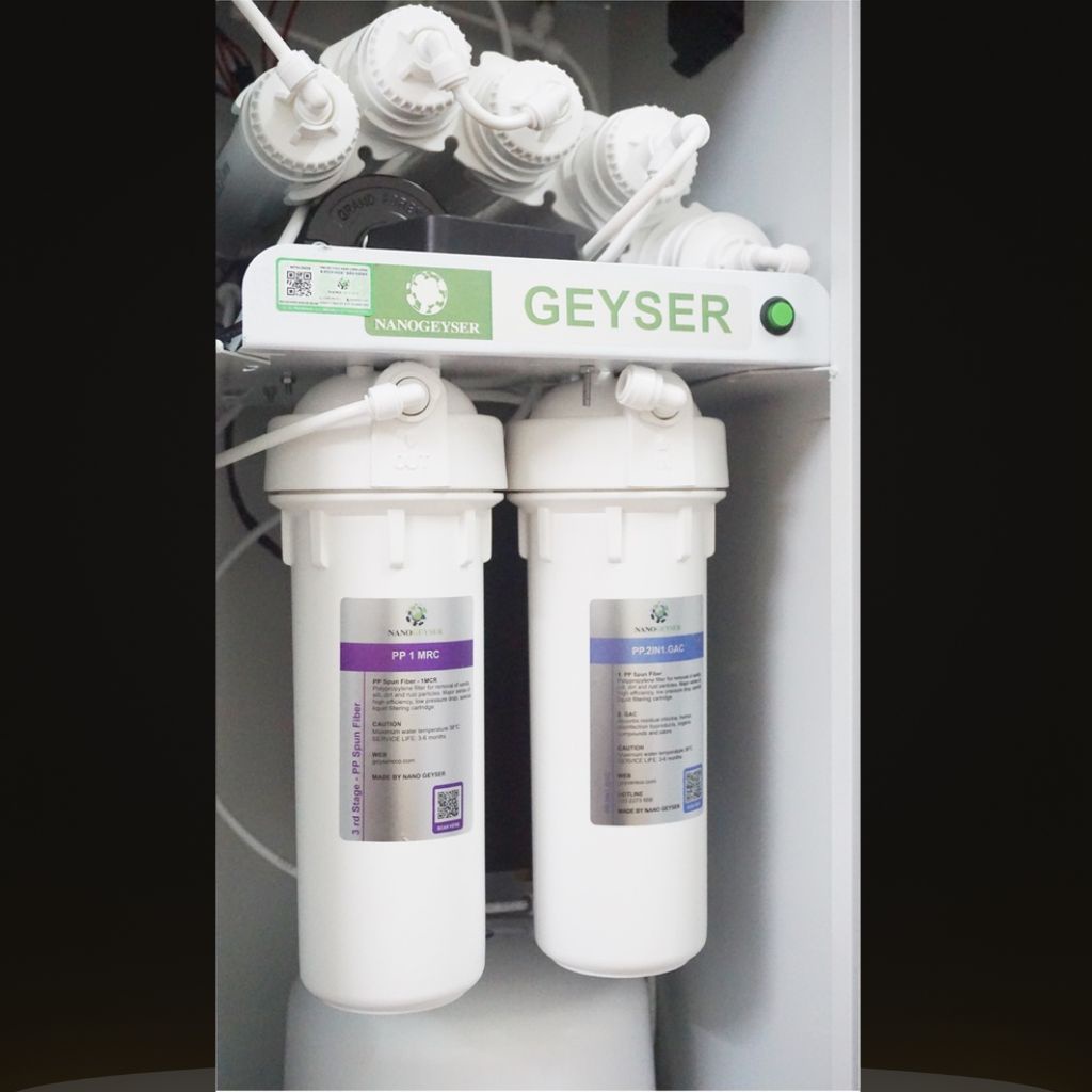 Máy lọc nước nóng nguội Nano Geyser GB20 ,công nghệ RO, bổ sung hoạt tính ion kiềm trong nước