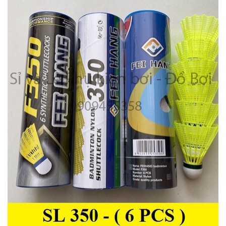 Ống Cầu Lông Nhựa F350 - 6 trái