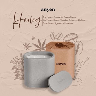 Harley - Nến thơm (scent of Black Afgano / hương Black Afgano)
