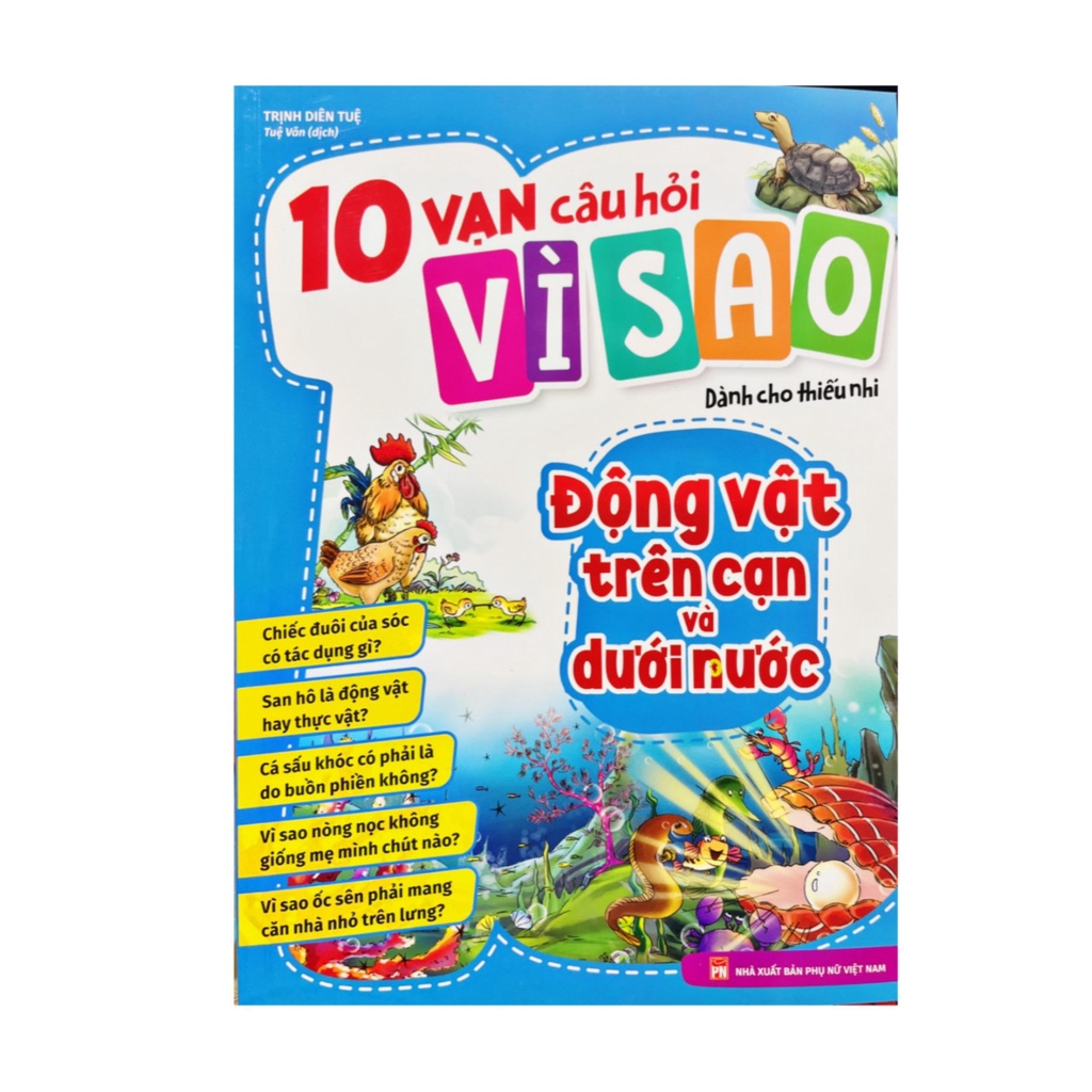 Sách - 10 vạn câu hỏi vì sao dành cho thiếu nhi mới (minh long)