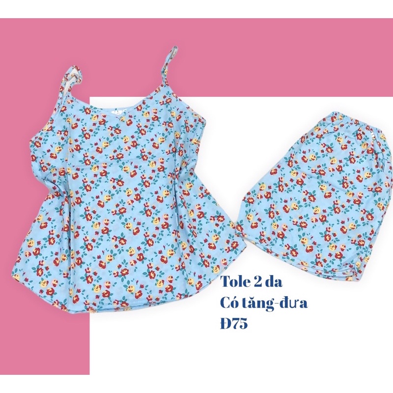 [45-75kg] Bộ tole đùi 2 dây có tăng đưa