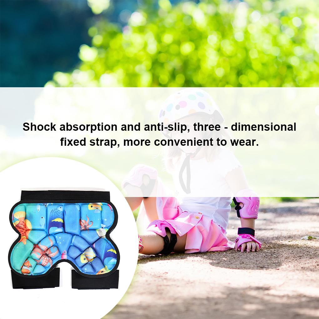 Quần Short Bảo Vệ Mông Chống Va Đập Có Khóa Cài Mạnh Dùng Trượt Tuyết Thể Thao