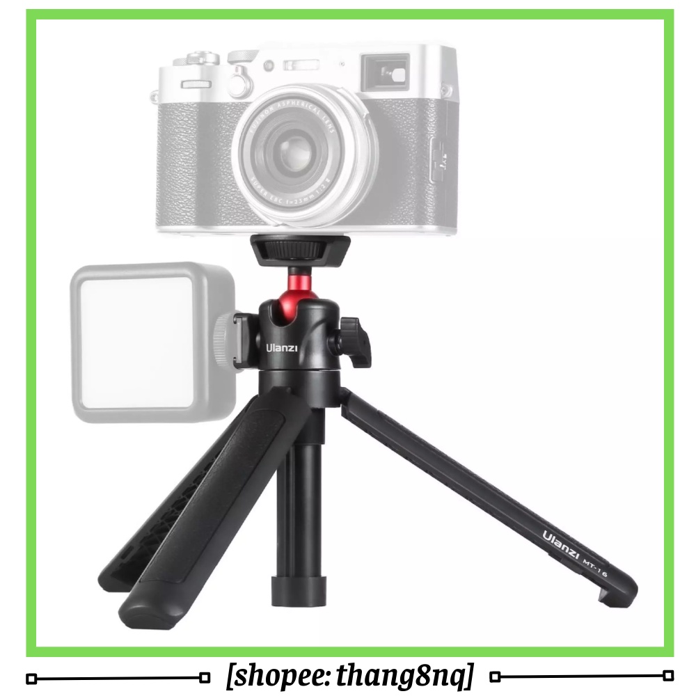 Gậy Ulanzi MT-16, gậy chụp ảnh, quay phim tích hợp đế 3 chân, dành cho điện thoại, máy ảnh, máy quay hành động