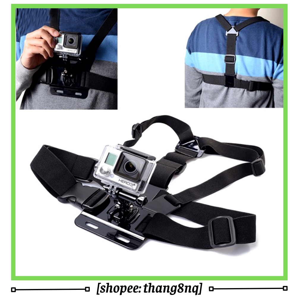 Dây đeo ngực cho gopro, action cam, điện thoại