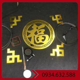 [ ỐP CHỈ alu VIỀN BÀN THỜ ] Ốp trang trí bàn thờ MÂU NI dùng dán sau bàn thờ gia tiên, tủ thờ, bàn thờ chung cư